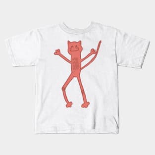 L O N G Happy Cat Kids T-Shirt